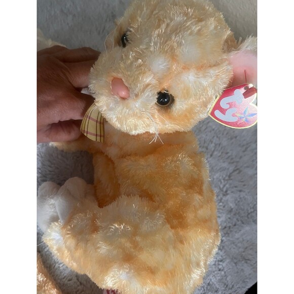 Ty Beanie Buddy Empress Golden Tabby Cat - Picture 5 of 8